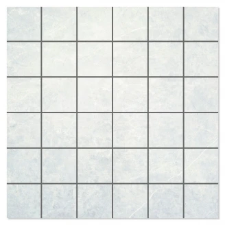Marmor Mosaik  Klinker Firenze Ljusgrå Matt 30x30 (5x5) cm
